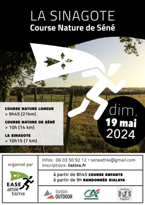 Affiche Course nature Séné 2024